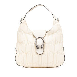 Pre-Loved Gucci Quilted Leather Dionysus Web Hobo